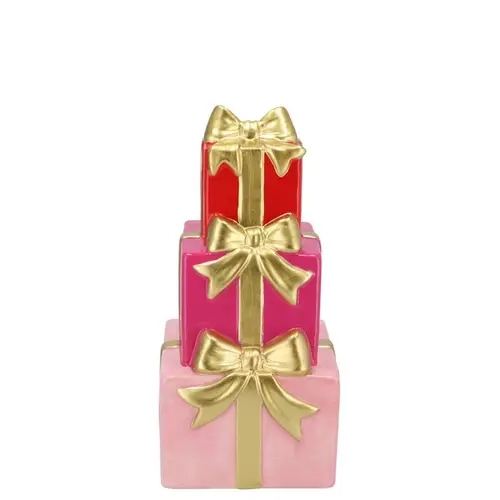 Kerzenständer Jolly Gift rosa D10cm H21cm 