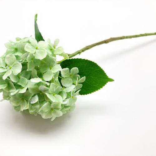 Seiden Hydrangea grün L55cm