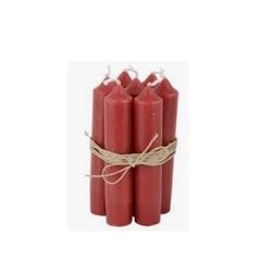 Kerzen Bündel rot H11cm x7