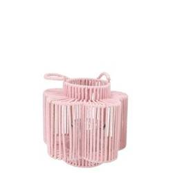 Laterne Cruz Blume rosa 12x23x24cm