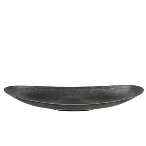 Melamine Schale oval grau 40x17x06cm