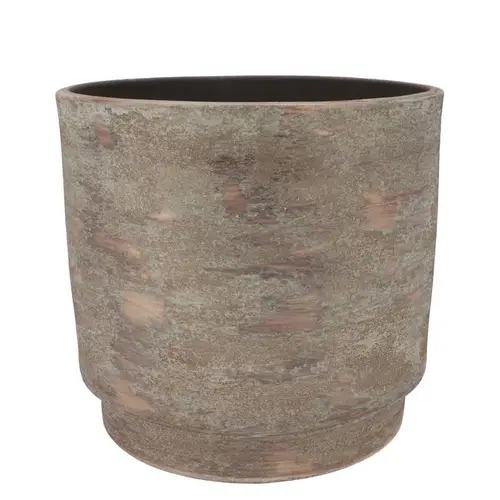 Keramik Übertopf Romy braun D24cm H22cm