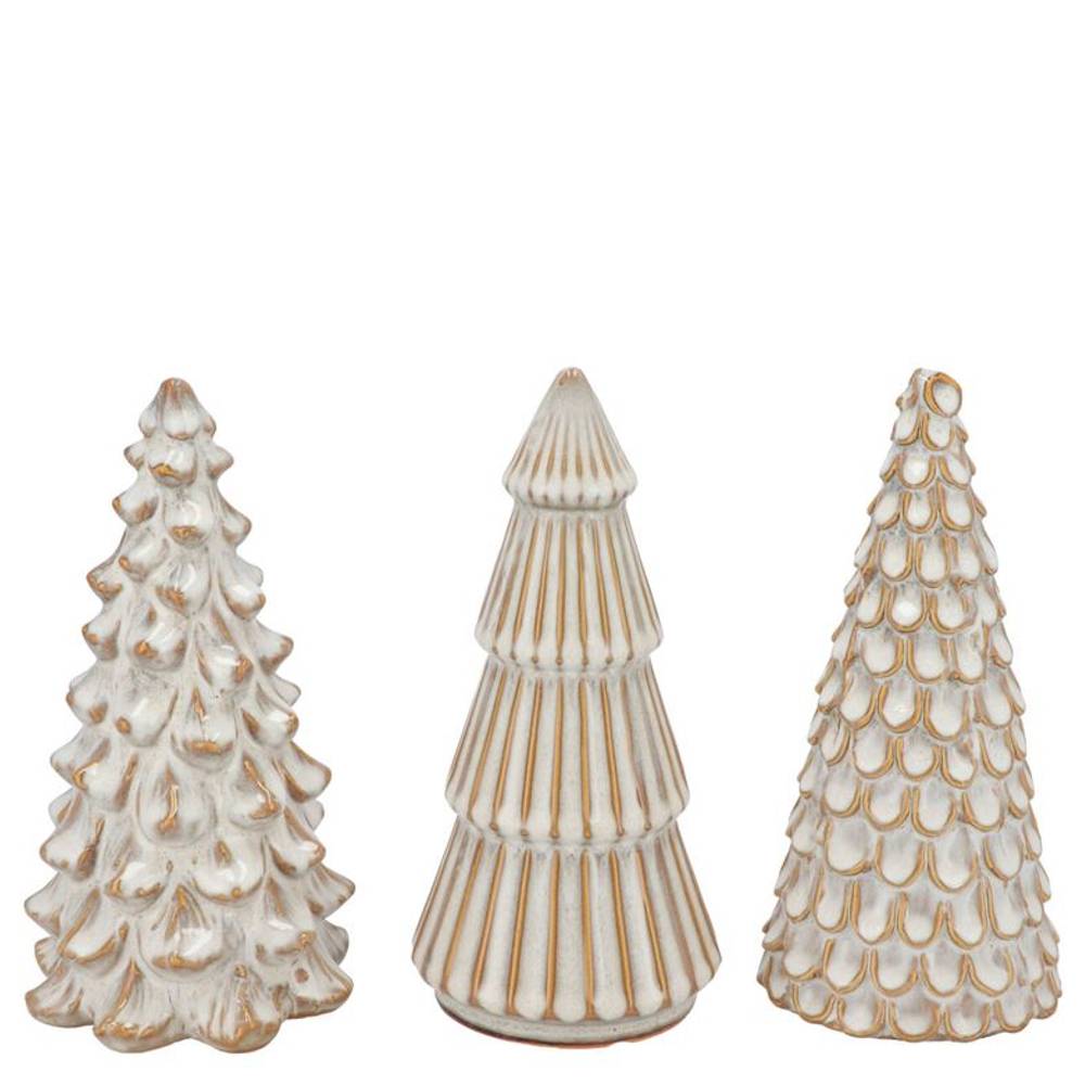 Deko Baum Mette mix creme 09x09x18cm