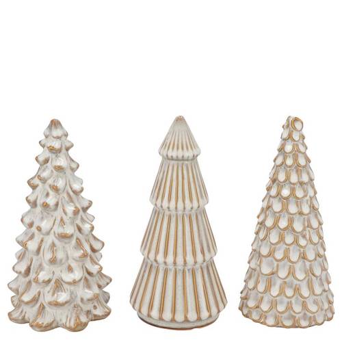 Deko Baum Mette mix creme 09x09x18cm