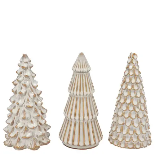Deko Baum Mette mix creme 09x09x18cm