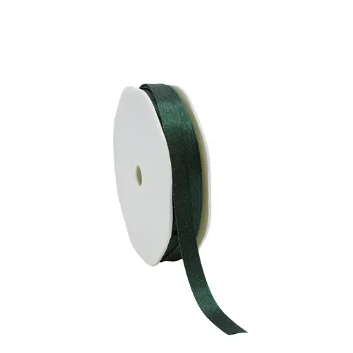 Band Satin Luxury grün 10mm 25m