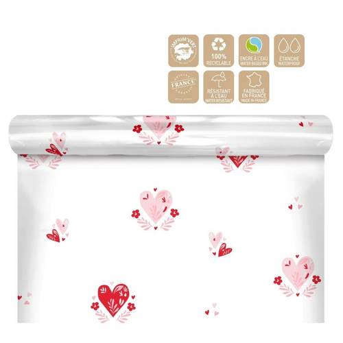 Folien Rolle 80cm Entincelant rosa 120m 