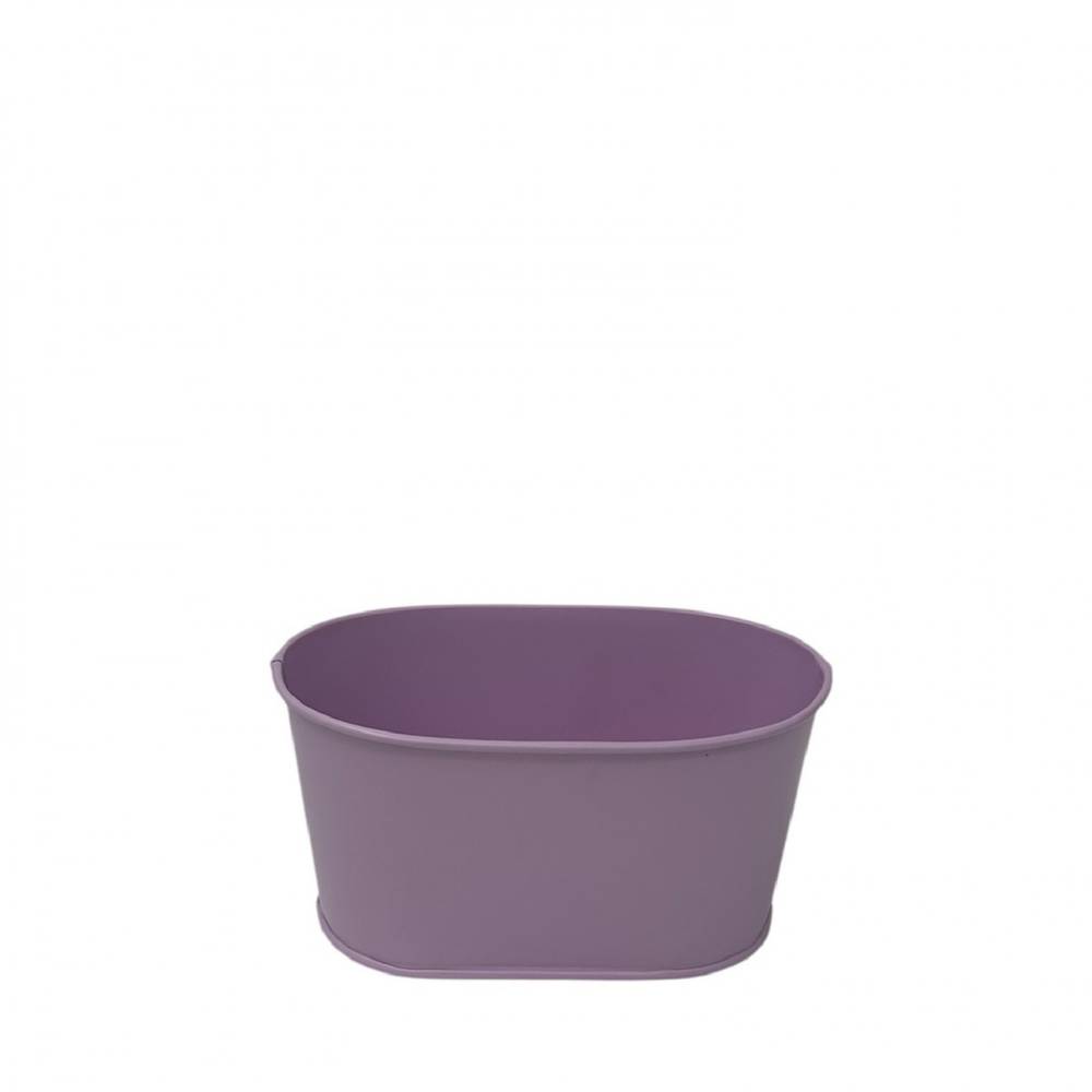 Zink Topf Milo lila D15.5cm H08cm