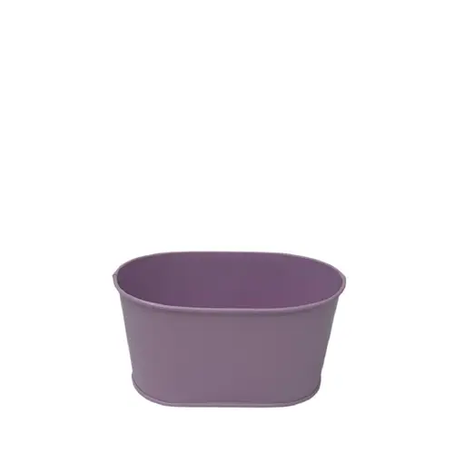 Zink Topf Milo lila D15.5cm H08cm
