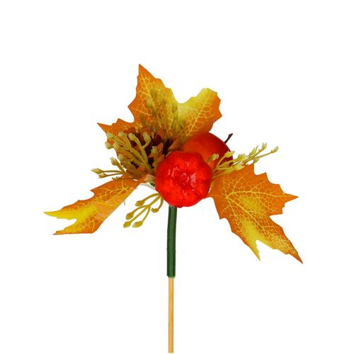 Herbst Deko auf Stab d8cm h50cm