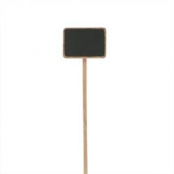 Stecketikett Holz D07x05cm L25cm 