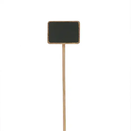 Stecketikett Holz D07x05cm L25cm 