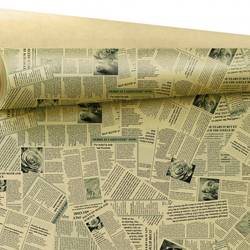 Papier Rolle 80cm News Natur 40m