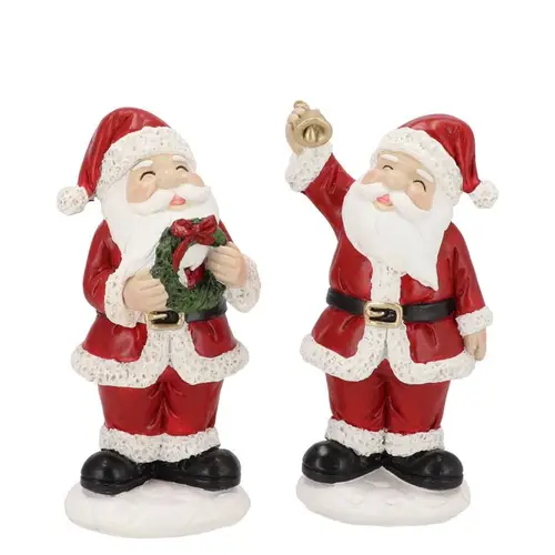 Deko Weihnachtsmann Jingle 2/Set 07x06x16cm