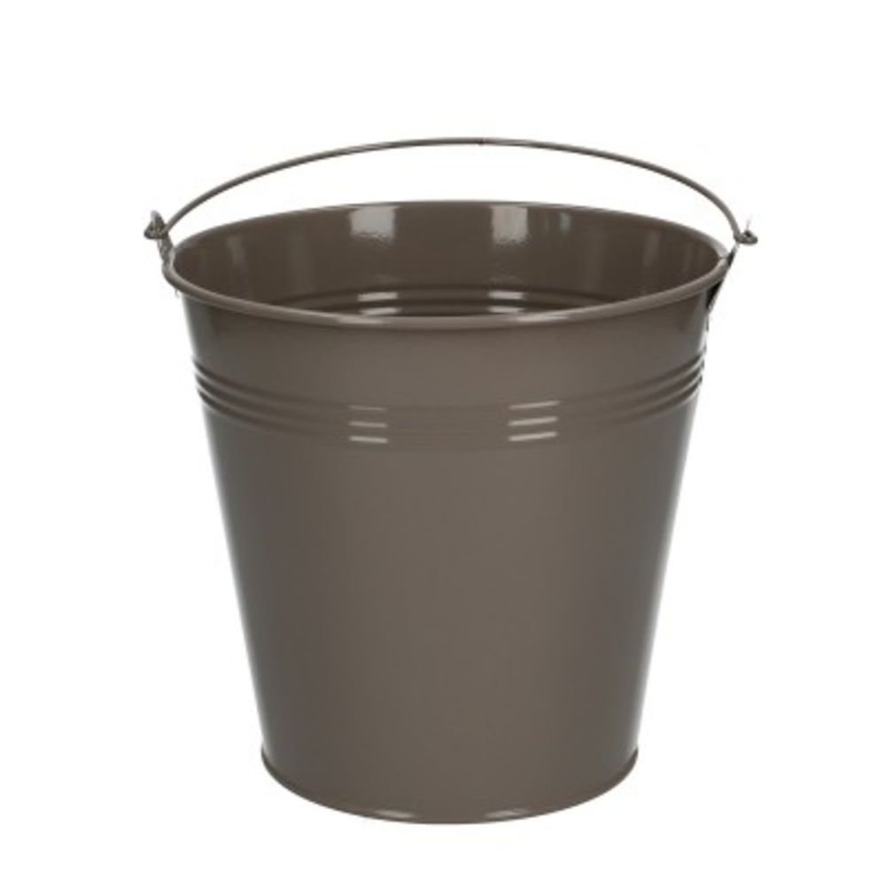 Zink Eimer sant D16cm H15cm