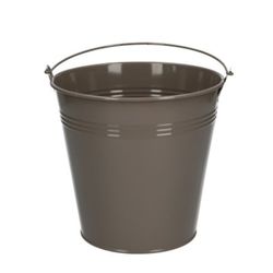 Zink Eimer sant D16cm H15cm