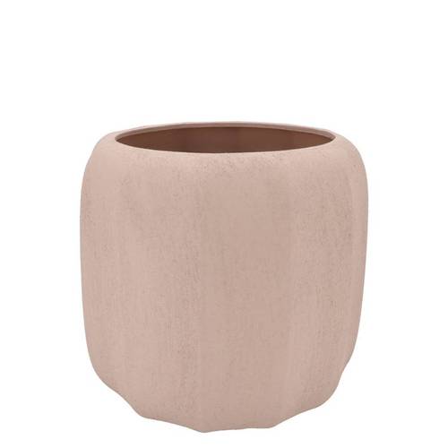 Keramik Übertopf Sidney Sand 21x21x18cm
