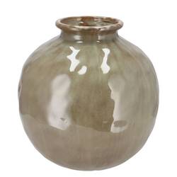 Keramik Vase Odin grün 30x30x31cm