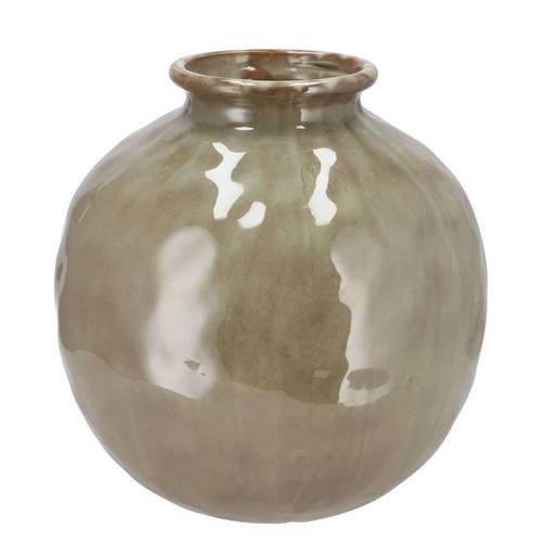 Keramik Vase Odin grün 30x30x31cm