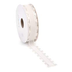 Band Lovie weiss 25mm 15m