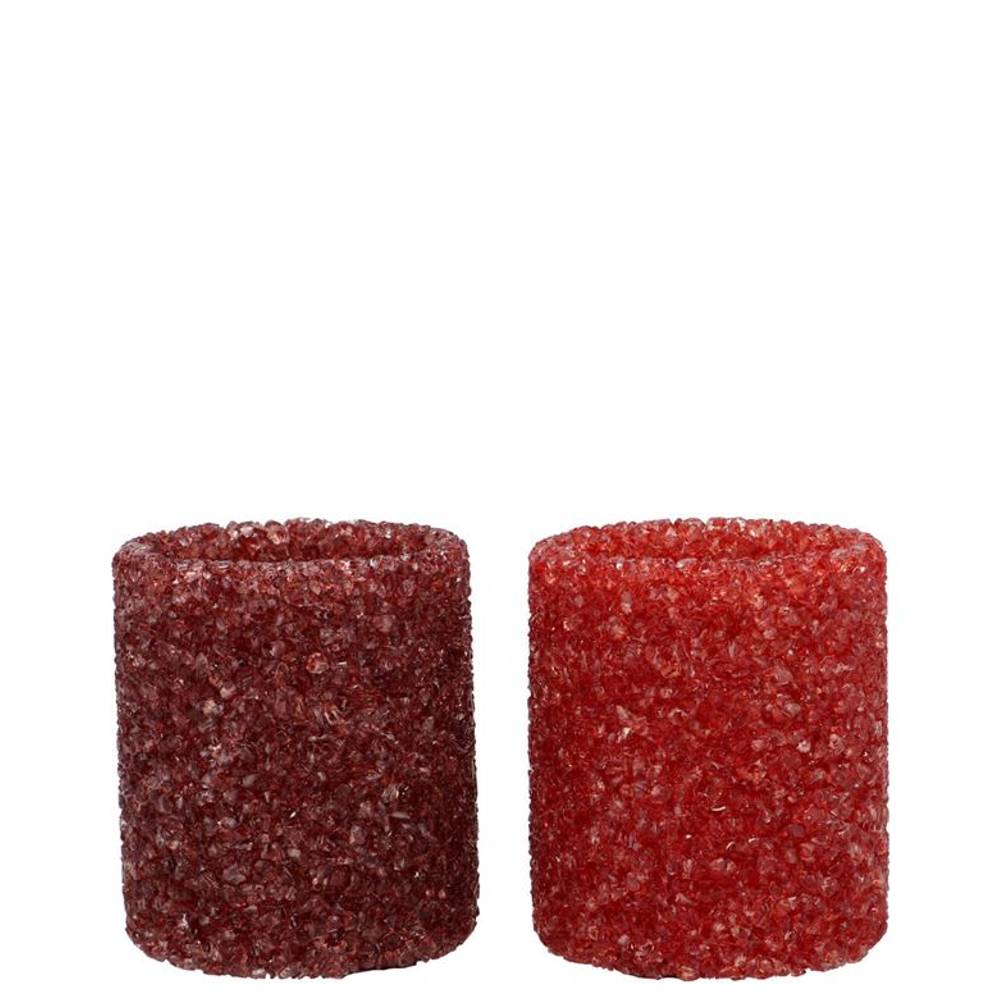 Kerzenhalter Lexie rot 07x07x07cm