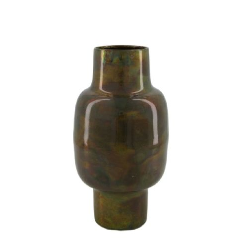 Homedeko Revi Vase braun D14cm H28cm
