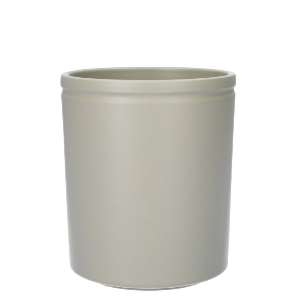 Keramik Orchidee Übertopf Luc grau D13cm H15cm