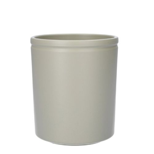 Keramik Orchidee Übertopf Luc grau D13cm H15cm