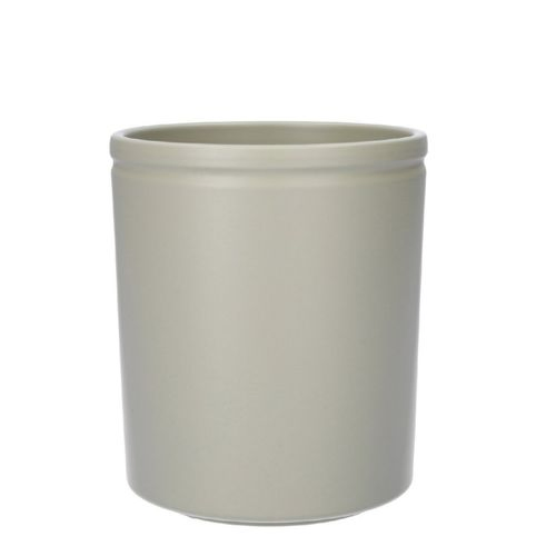 Keramik Orchidee Übertopf Luc grau D13cm H15cm