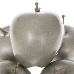 Apfel grün olive Metalic Wachs D5cm