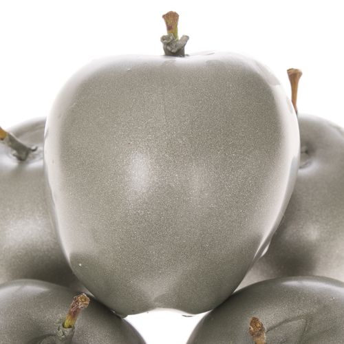Apfel grün olive Metalic Wachs D5cm