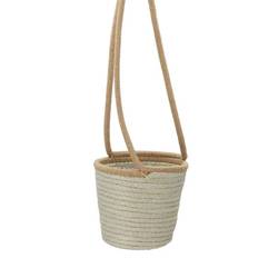 Korb Hang Tripoli pistazie D16cm H15cm