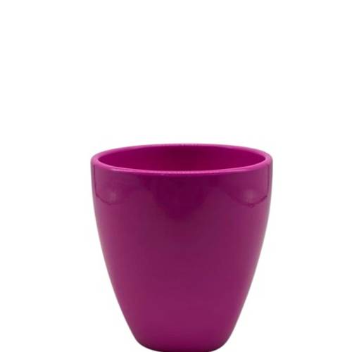 Keramik Orchidee Übertopf Odense cerise  D13cm H14cm