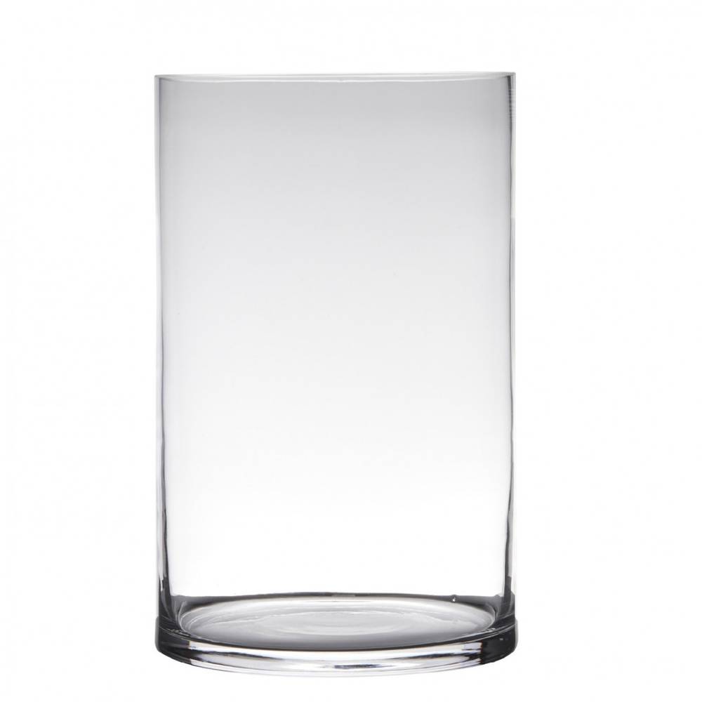Glas Zylinder (dickes Glas) D19cm H40cm 