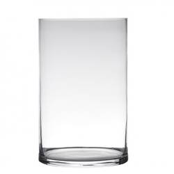 Glas Zylinder (dickes Glas) D19cm H40cm 
