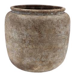 Keramik Vase Batu sand 35x32cm