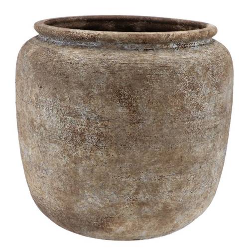 Keramik Vase Batu sand 35x32cm
