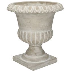 Keramik Übertopf Zelbio grau D27.5cm H30.5cm