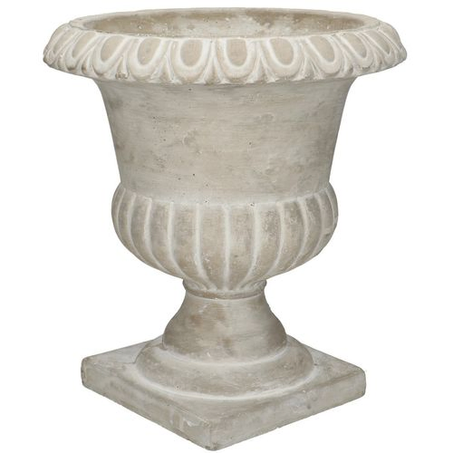 Keramik Übertopf Zelbio grau D27.5cm H30.5cm