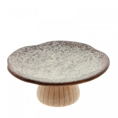 Schale Dolo braun D17cm H07cm