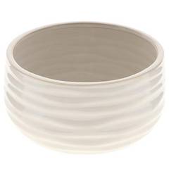 Keramik Schale Benny crem D18cm H09cm