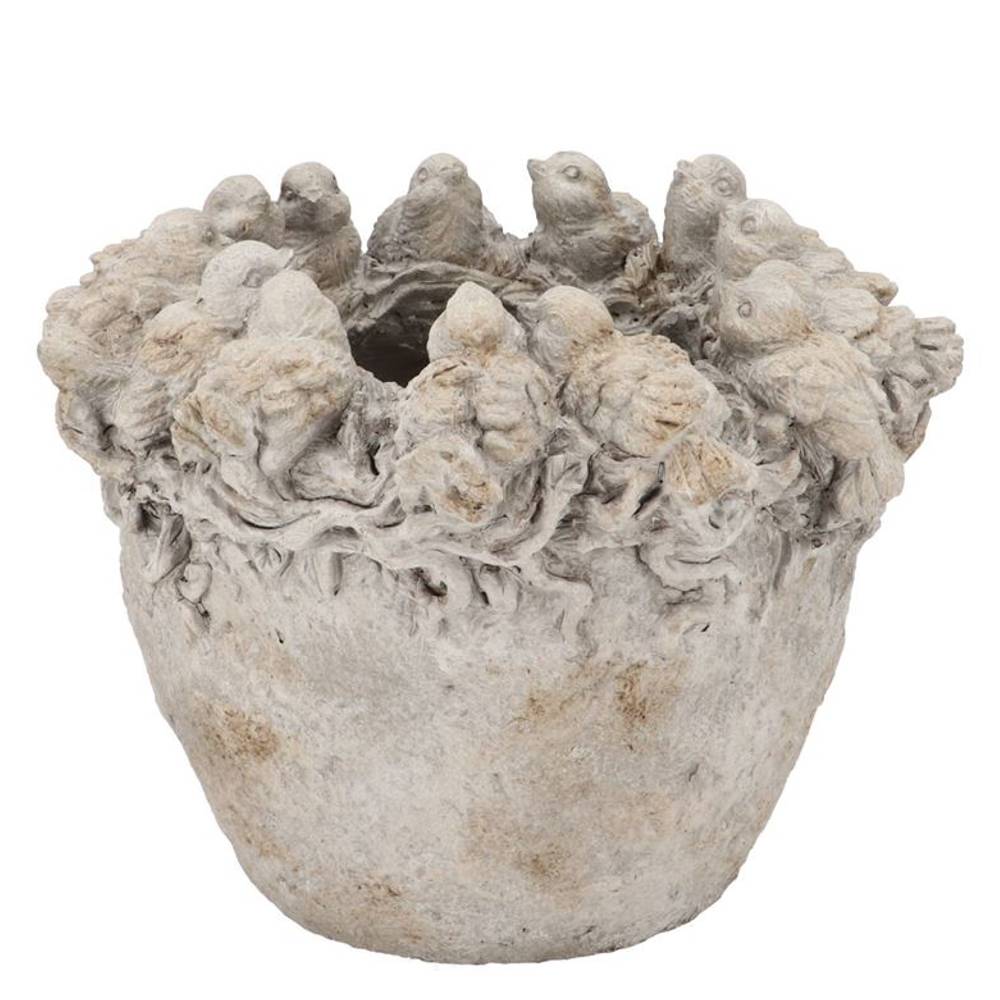 Beton Übertopf Nest 20x20x16cm