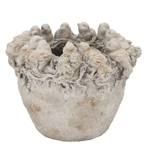 Beton Übertopf Nest 20x20x16cm