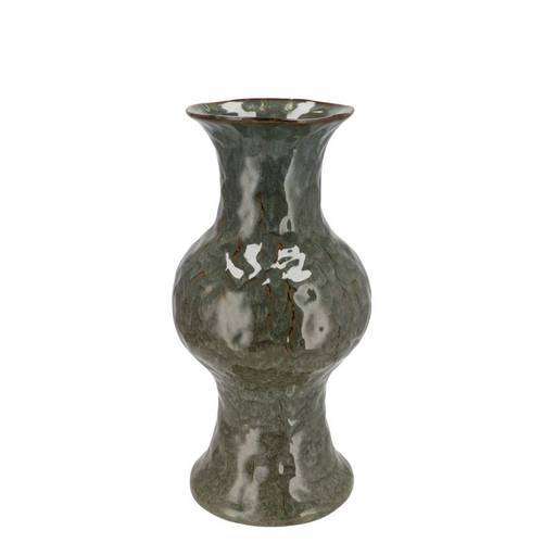 Keramik Vase Cody Bubble grün 17x17x29cm
