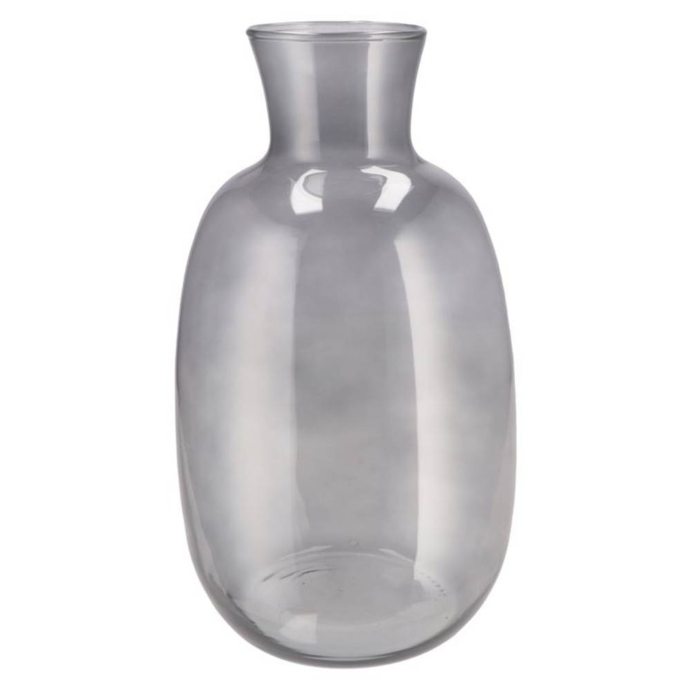 Glas Vase Mira Smoke Bottle D21x21x37cm