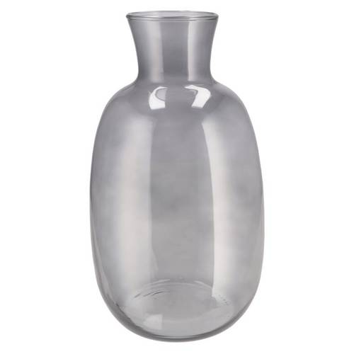 Glas Vase Mira Smoke Bottle D21x21x37cm
