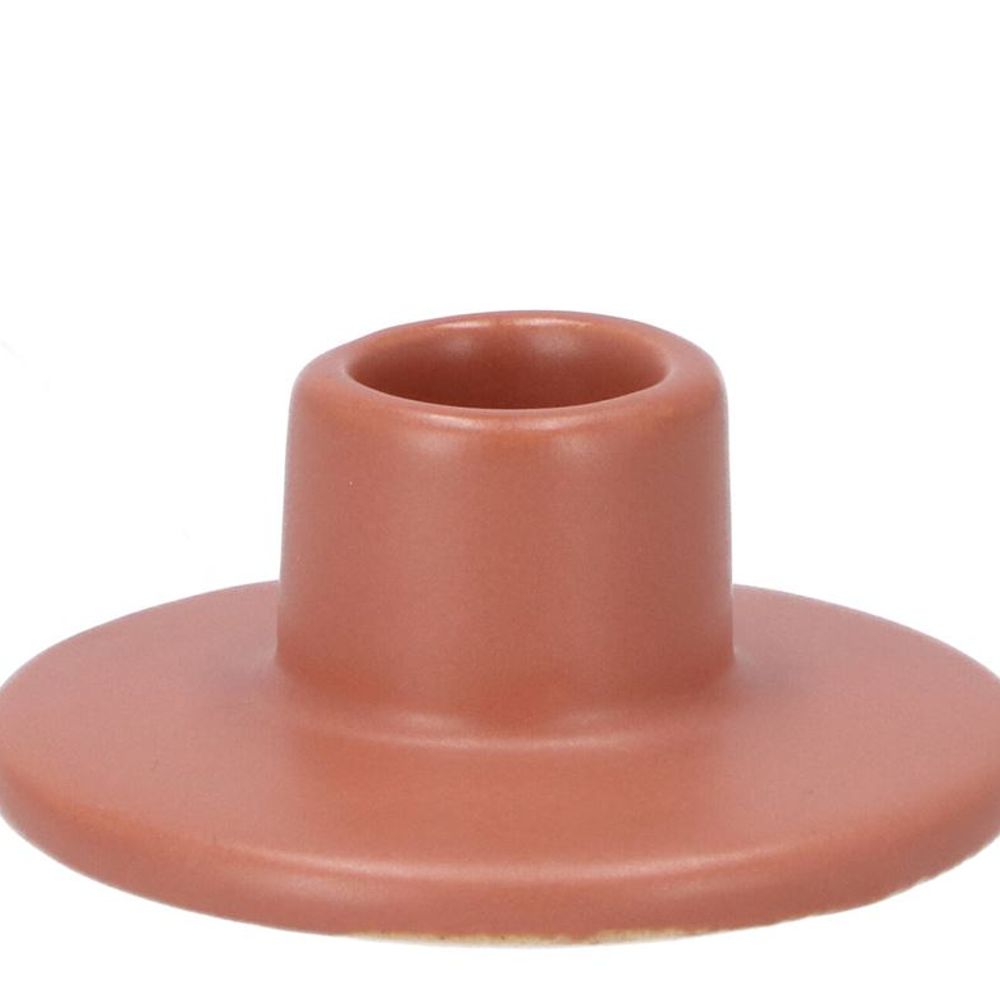 Kerzenständer St Tropez alt rosa D07cm H03cm