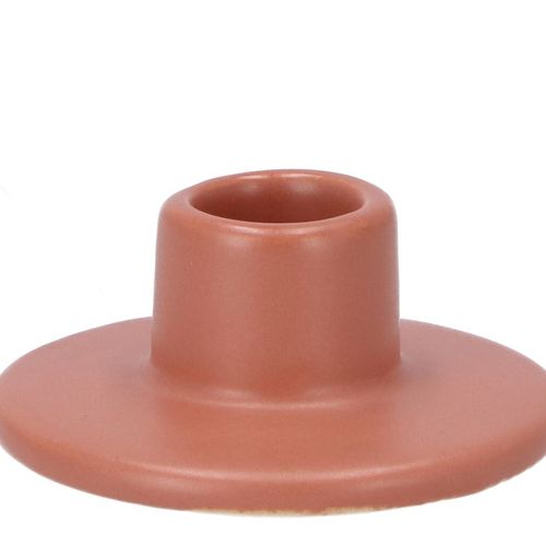 Kerzenständer St Tropez alt rosa D07cm H03cm