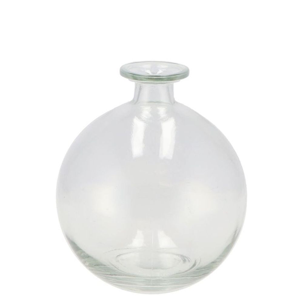 Glas Flasche Bowl Transparant D09cm H12cm