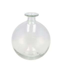 Glas Flasche Bowl Transparant D09cm H12cm